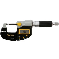 Asimeto IP65 Digital Outside Micrometer