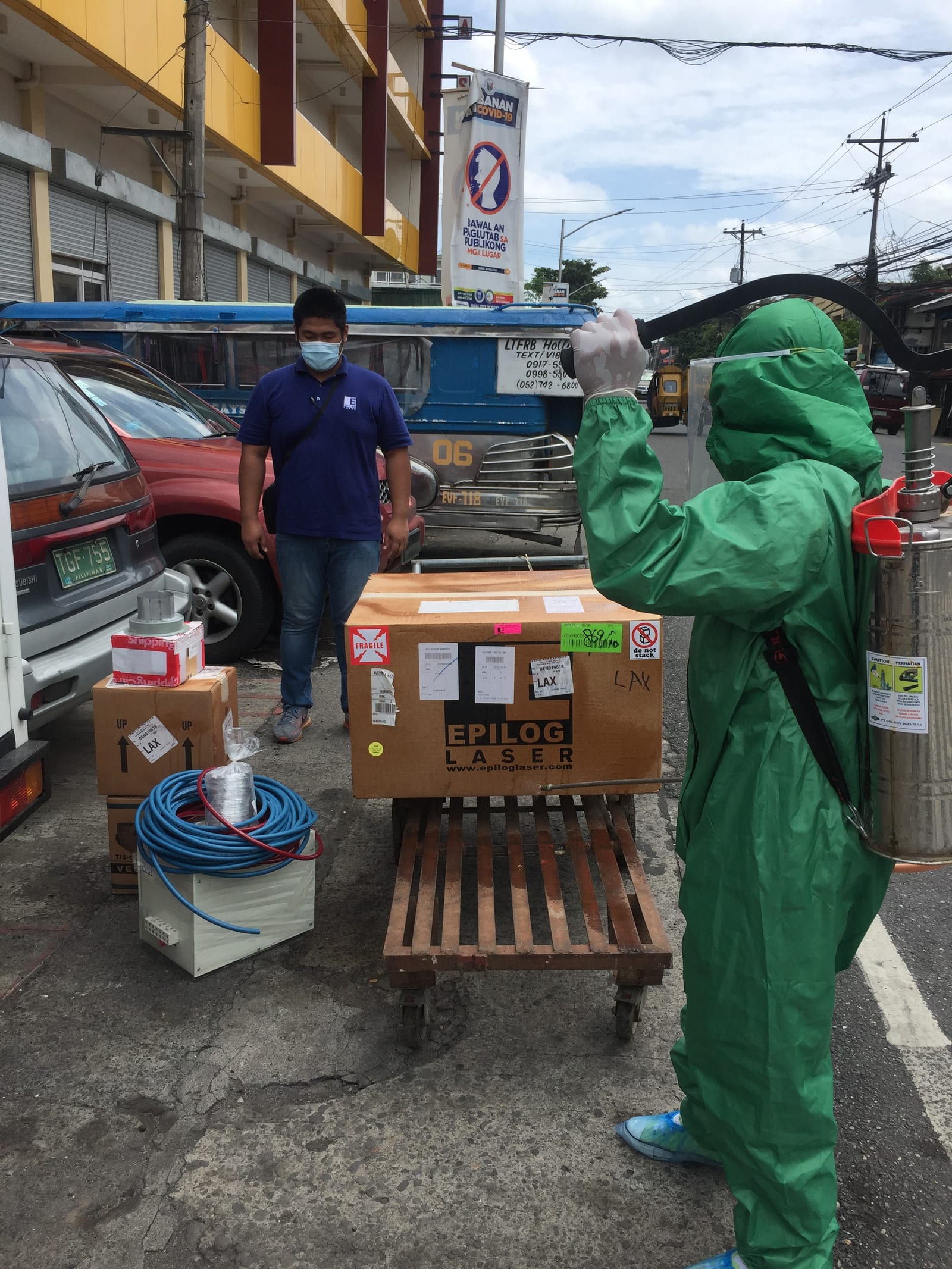 BISCAST - Atarashii machine installed on site