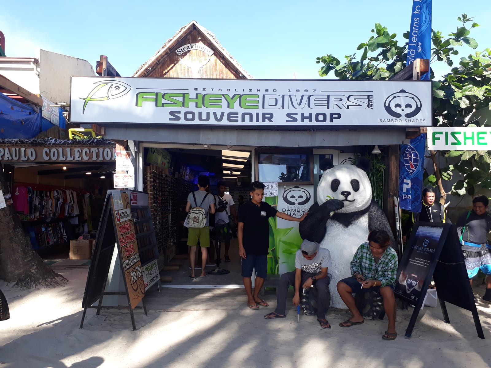 Fish Eye Divers - Atarashii machine installed on site